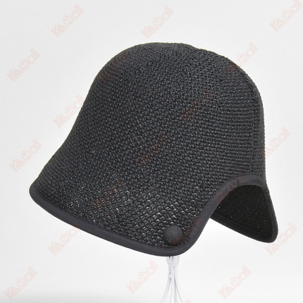 unusual latest black summer hats